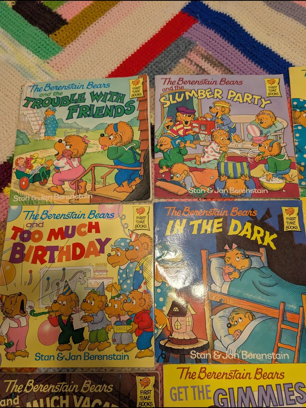 Vintage Berenstain Bears First Time Books Lot of 11 Kids Books 80s 90s
